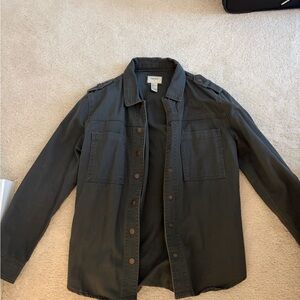 Forever 21 Dark Gray Utility Jacket